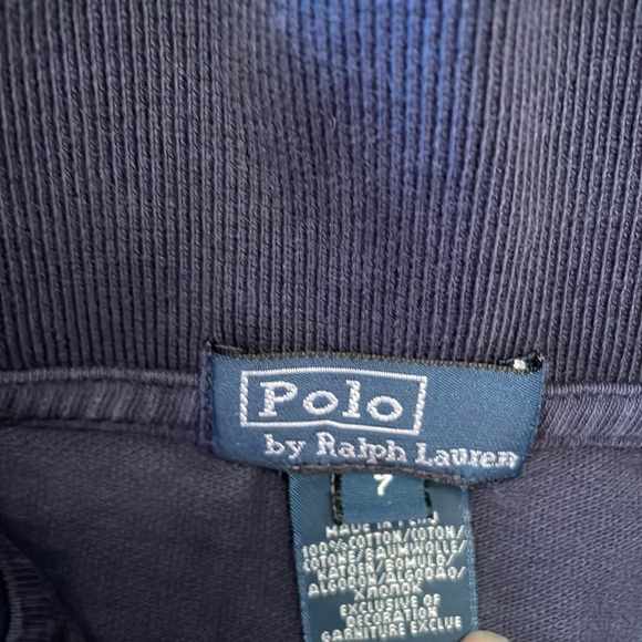 US Open Polo by Ralph Lauren US Open 2011 Navy Blue polo size 7 boys - Picture 5 of 5